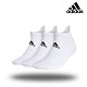 ADIDAS - CHAUSSETTES BASSES 3 PACK ANKLE SOCK BLANCHE