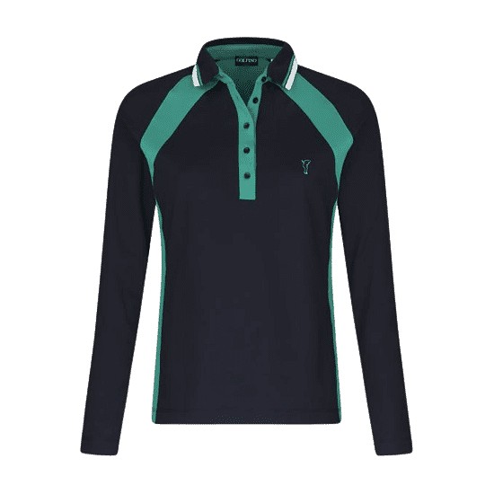 POLO EXTRA ROUND MANCHES LONGUES NAVY