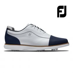 CHAUSSURES WOMENS TRADITIONS BLANC/NAVY