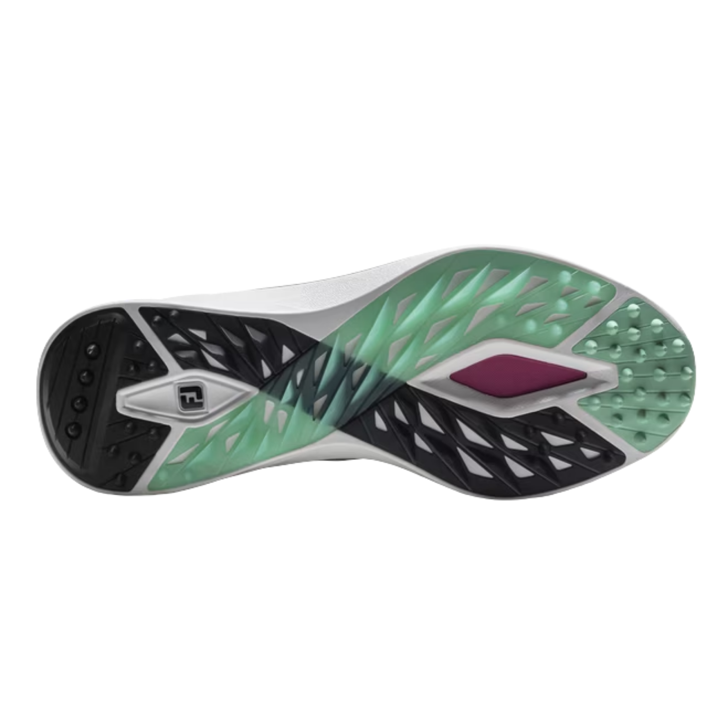 Chaussure | #color_Blanc-Noir-Turquoise