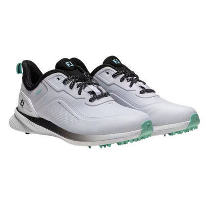 Chaussure | #color_Blanc-Noir-Turquoise