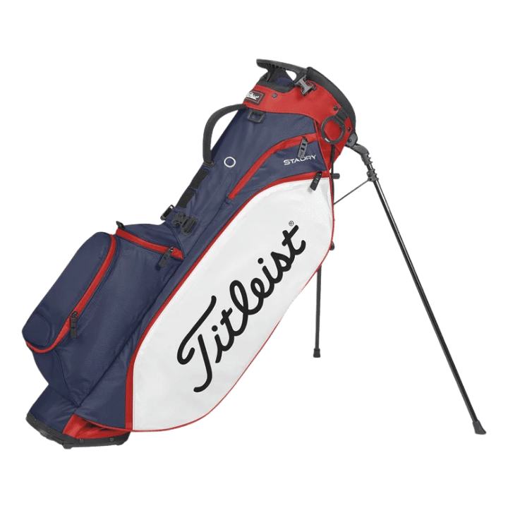 BOLSA PARA TRÍPODE TITLEIST - PLAYERS 4 STADRY AZUL MARINO BLANCO ROJO