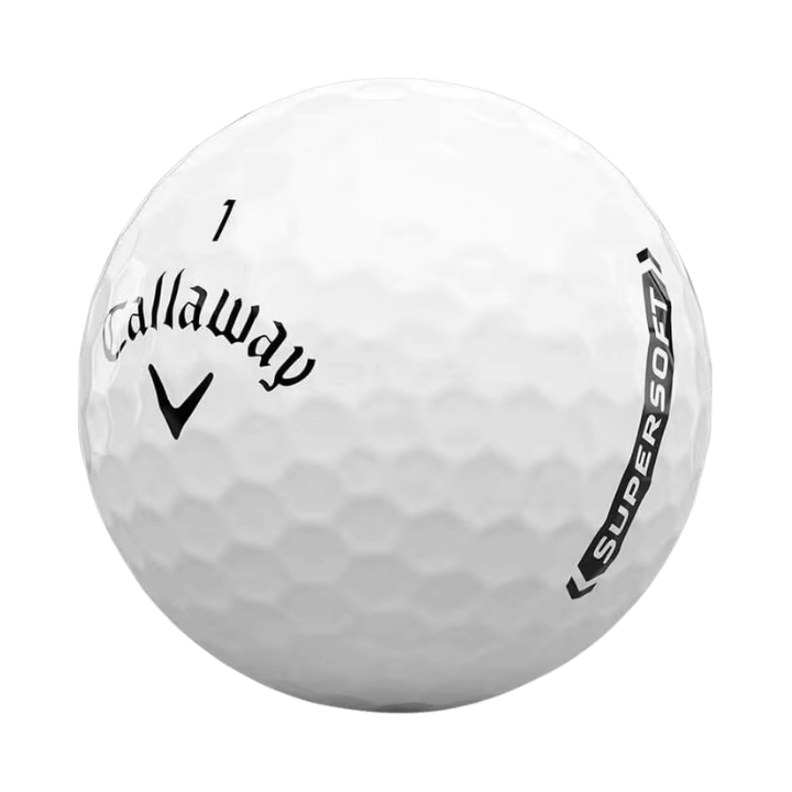 BALLES DE GOLF CALLAWAY - SUPERSOFT EUROGOLF WHITE