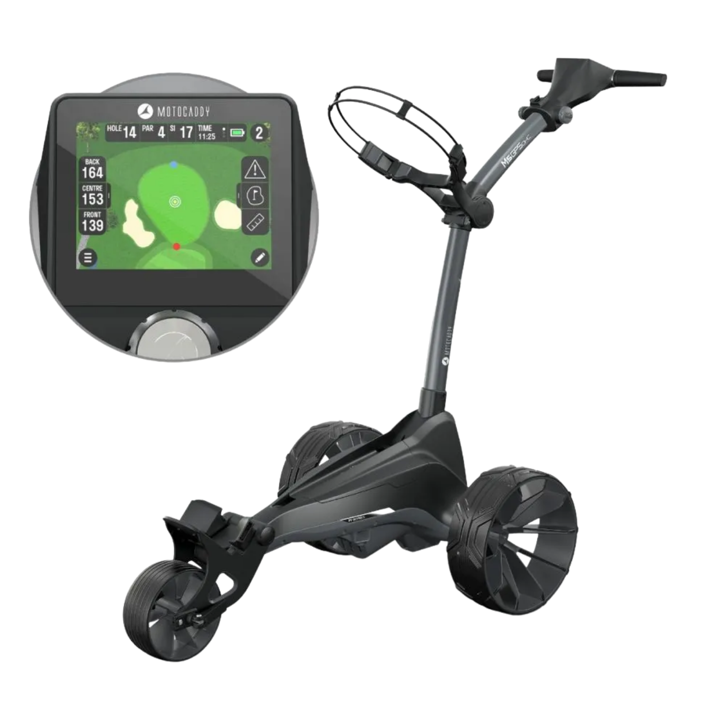 Chariot électrique golf | Motocaddy M5 GPS DHC 2026