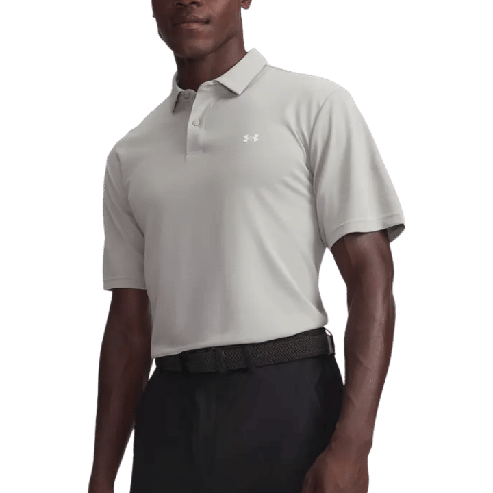 POLO UNDER ARMOUR - T2G PIQUE TITANIUM WHITE