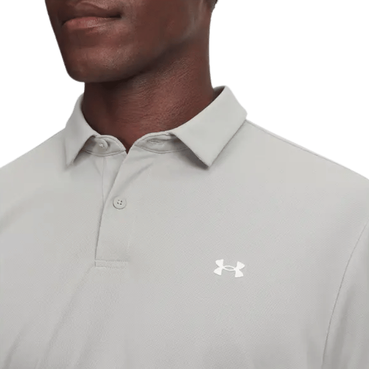 POLO UNDER ARMOUR - T2G PIQUE TITANIUM WHITE