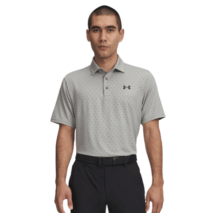 POLO UNDER ARMOUR - PLAYOFF 3.0 MICRO FLOWER DOT CLAY GREEN TITANI