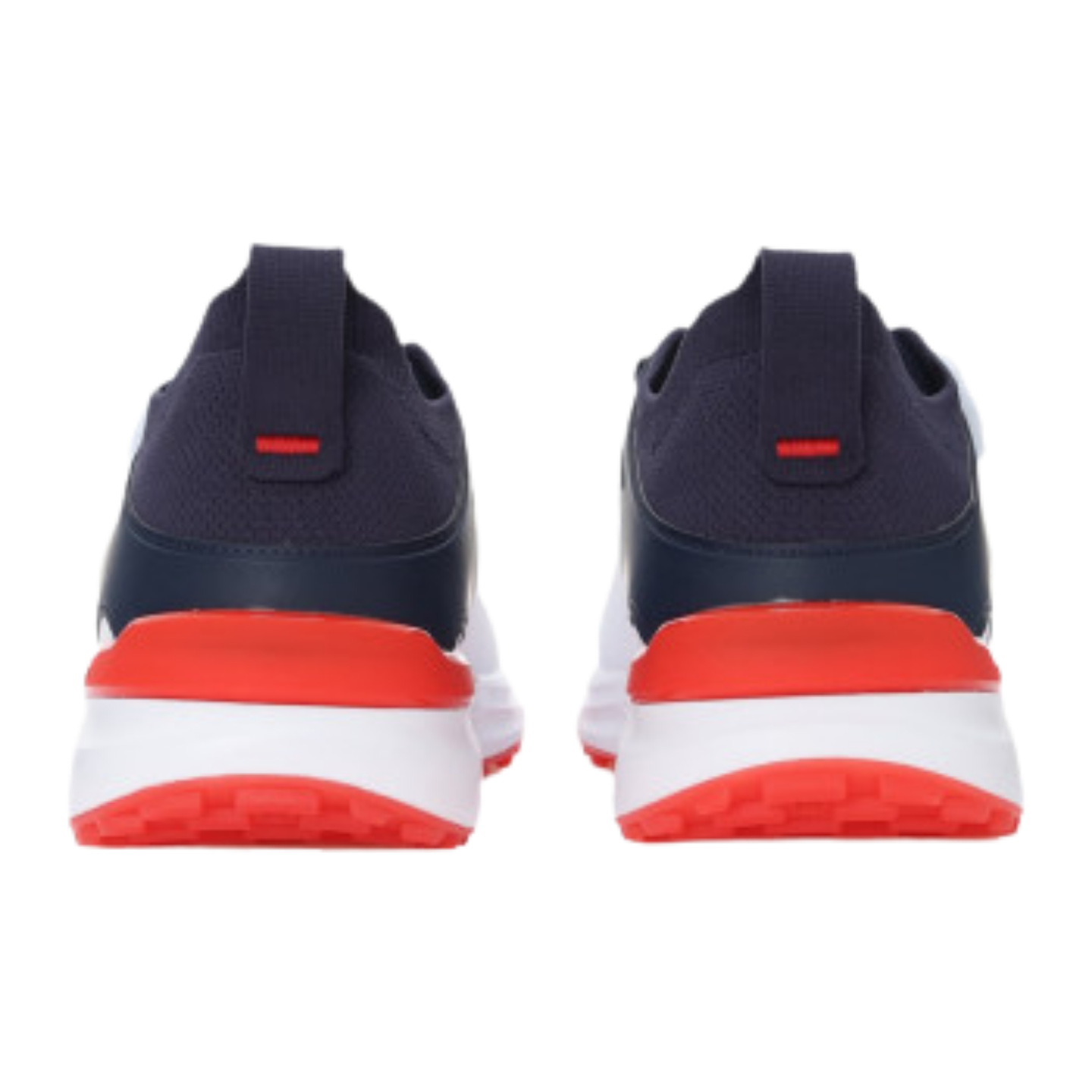 CHAUSSURES SANS CRAMPON PUMA IGNITE JPX DISC BLANC MARINE ROUGE