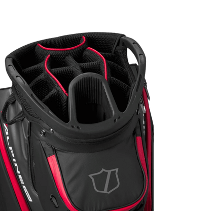 SAC CHARIOT WILSON - ALPINE DRY BLACK GREY RED