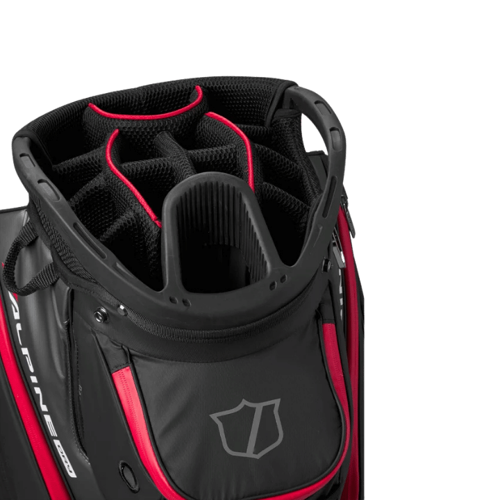 SAC CHARIOT WILSON - ALPINE DRY BLACK GREY RED