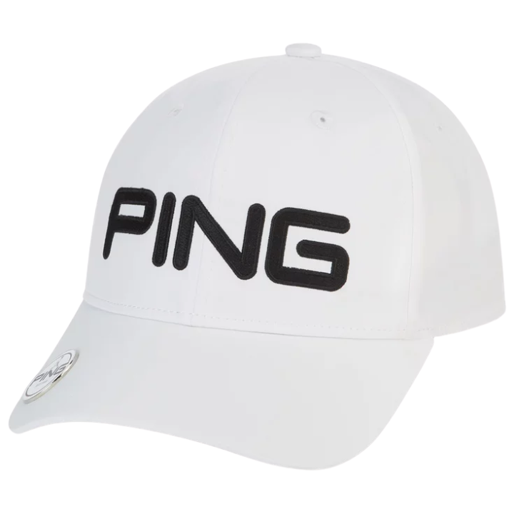 CASQUETTE PING - BALL MARKER WHITE