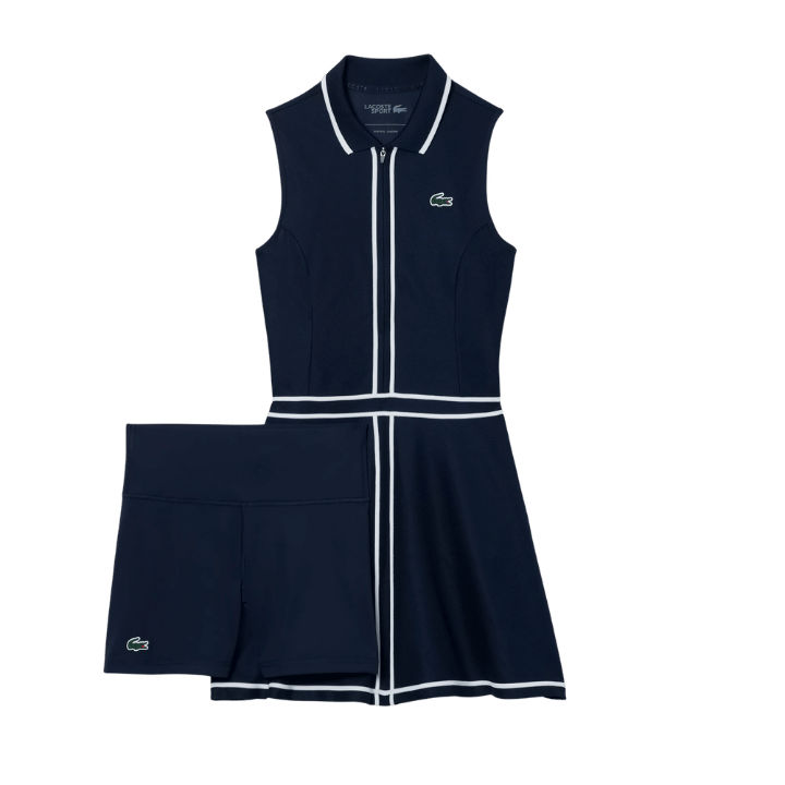 ROBE LACOSTE - ULTRA DRY A LISERE HERITAGE