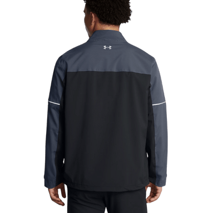 VESTE PLUIE - UNDER ARMOUR MARINE ARGENT