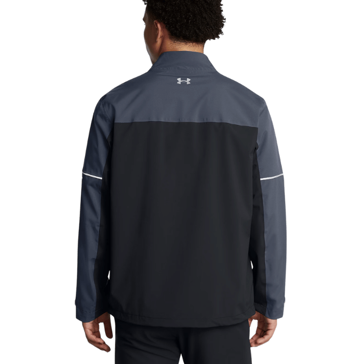 VESTE PLUIE - UNDER ARMOUR MARINE ARGENT