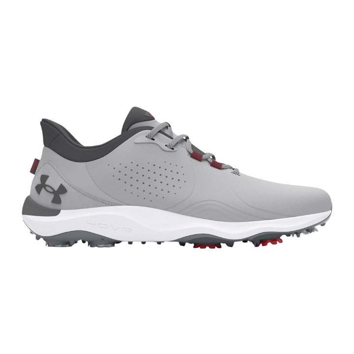 CHAUSSURE AVEC CRAMPONS UNDER ARMOUR - DRIVO PRO HOVR GRIS