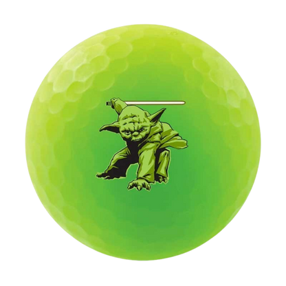 BALLES VOLVIK - COFFRET 4 BALLES VIVID STAR WARS YODA