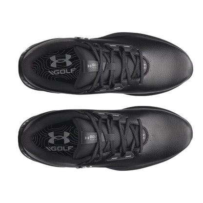 Chaussures de golf sans crampons Under Armour Drive Fade 2 - vue du dessus | #color_noir