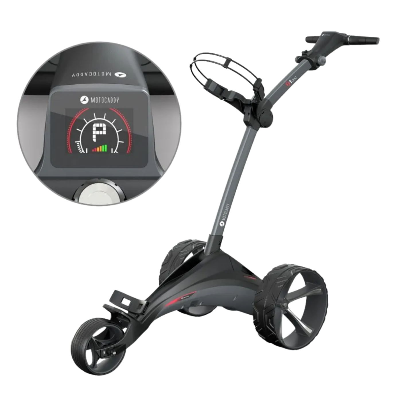 Chariot électrique golf | Motocaddy S1 DHC