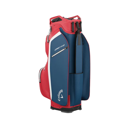 Sac de golf chariot | #color_red-white-navy