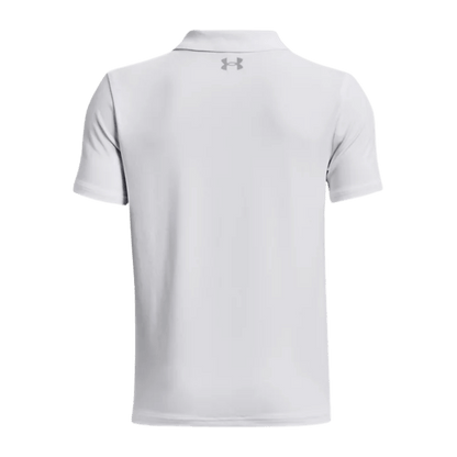 UNDER ARMOR POLO SHIRT - MATCHPLAY WHITE GRAY