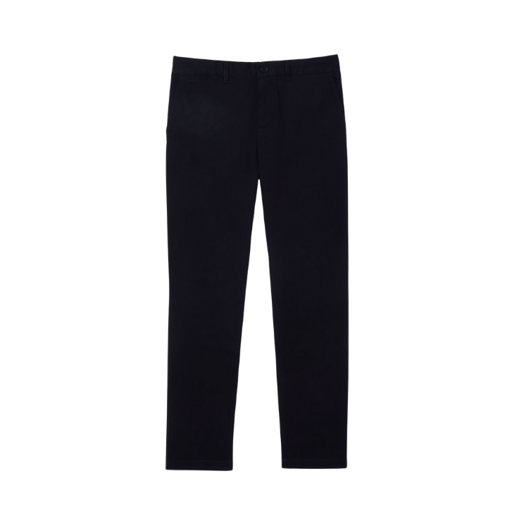 PANTALON LACOSTE - CHINO SLIM FIT COTON STRETCH ABYSM