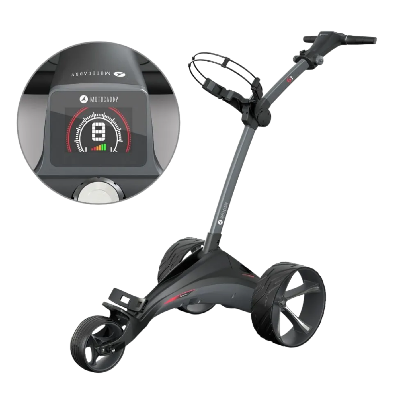 Chariot électrique golf | Motocaddy S1 sans frein