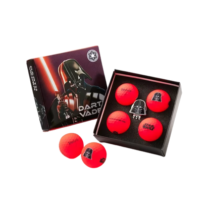 BALLES VOLVIK - COFFRET 4 BALLES VIVID STAR WARS DARK VADOR