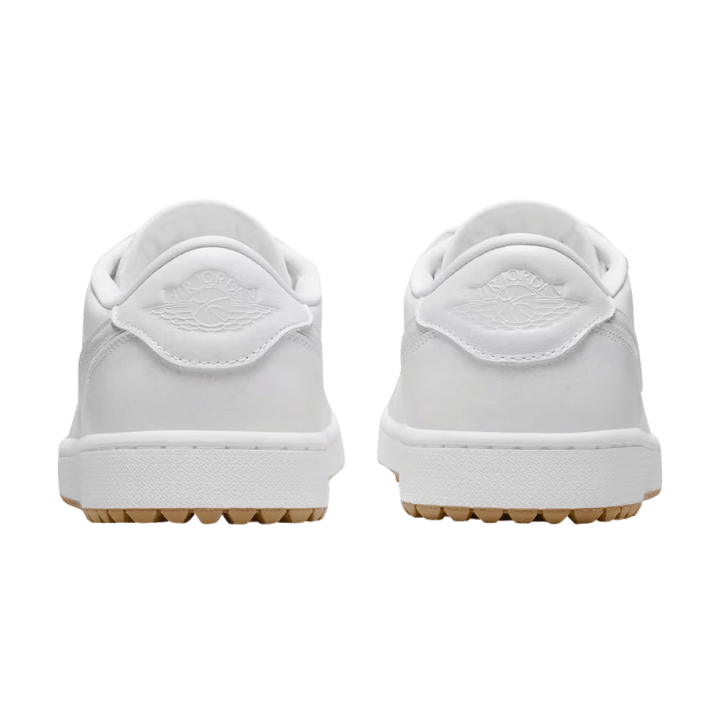 AIR JORDAN 1 LOG WHITE PURE PLATINUM BROWN - Golf Passion