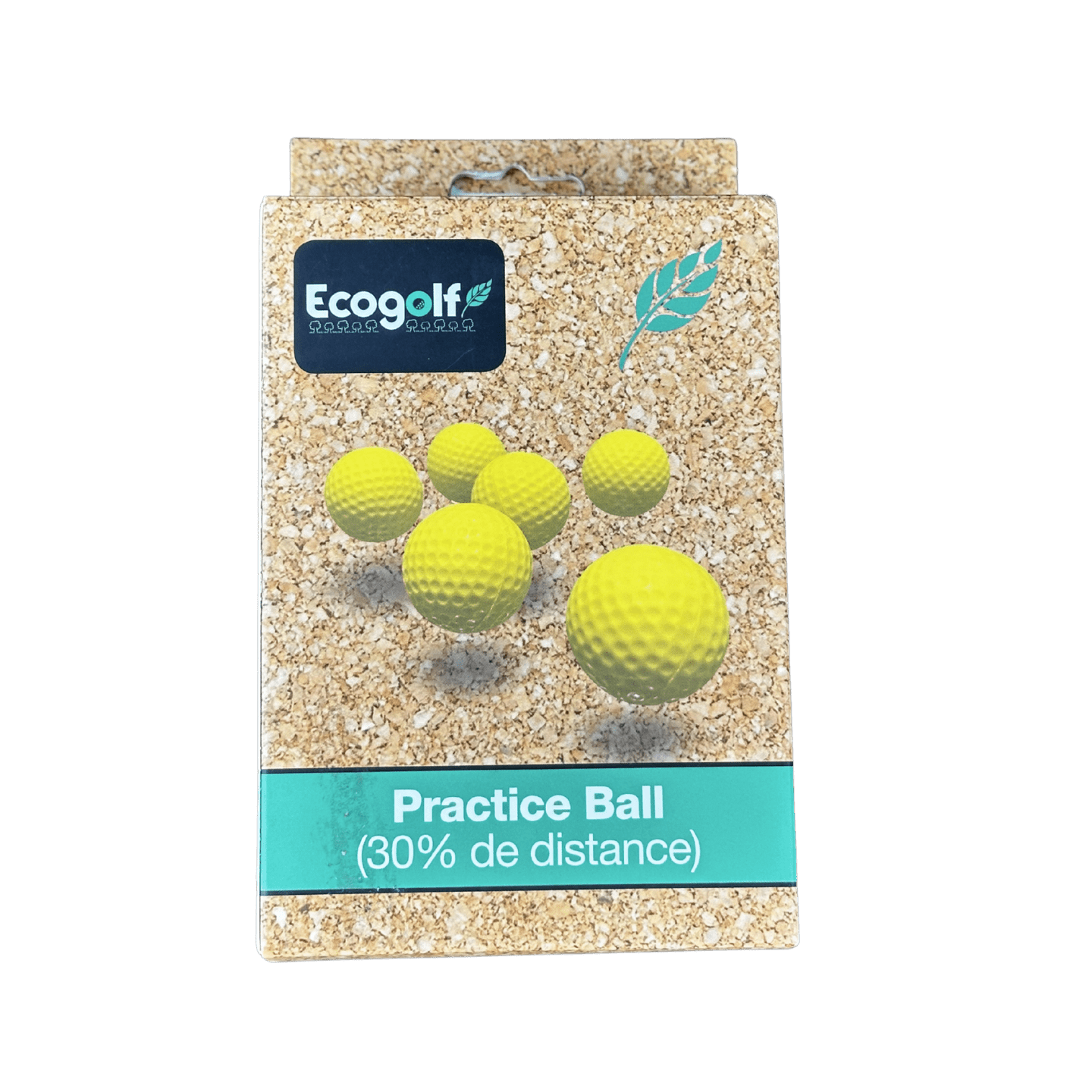 BALLE ECOGOLF - BALLE D'ENTRAINEMENT 30% - Eurogolf - Golf Passion