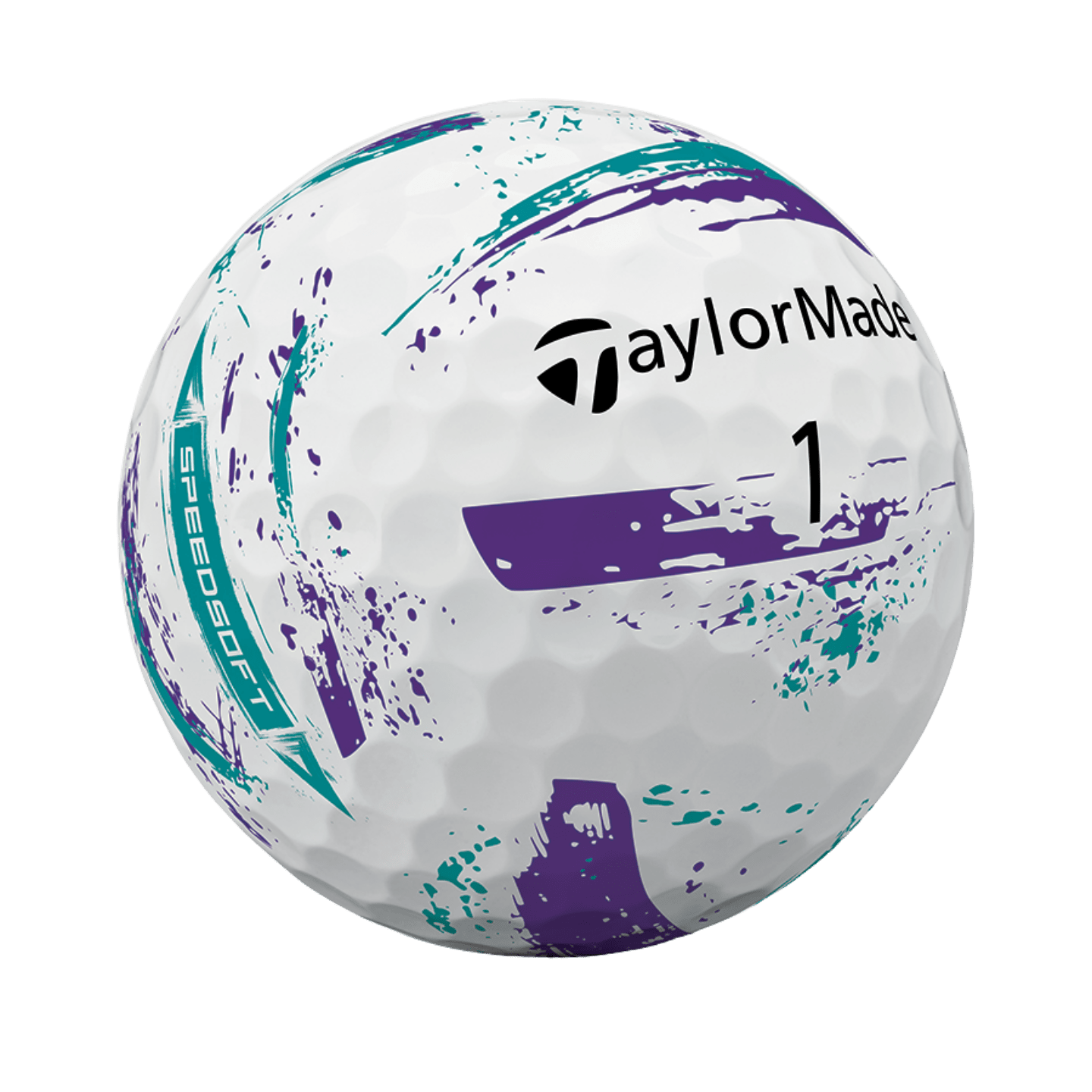 BALLE TAYLORMADE - SPEEDSOFT INK VIOLET TEAL - Taylormade - Golf Passion