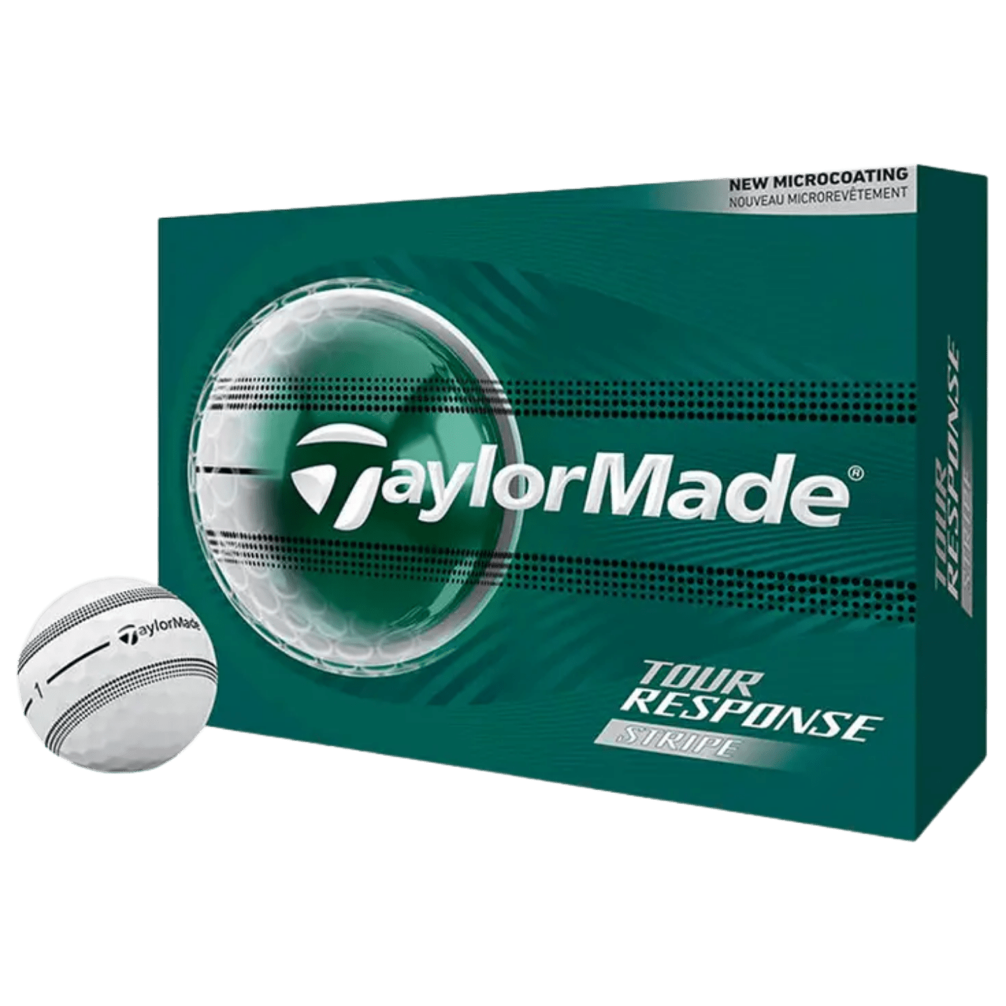 BALLE TAYLORMADE - TOUR RESPONSE STRIPE CLEAR - Taylormade - Golf Passion