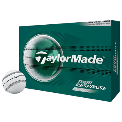 BALLE TAYLORMADE - TOUR RESPONSE STRIPE CLEAR - Taylormade - Golf Passion
