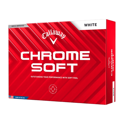 BALLES CALLAWAY - CHROME SOFT WHITE - Golf Passion