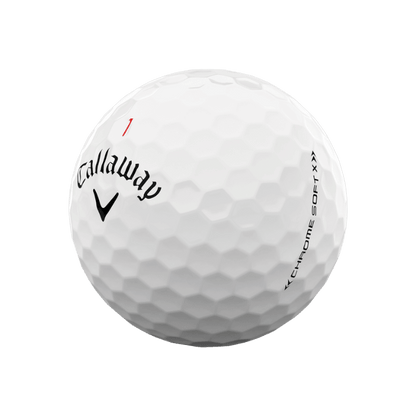 BALLES CALLAWAY - CHROME SOFT X WHITE - Golf Passion