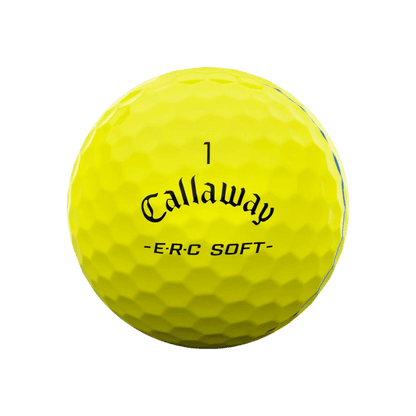 BALLES CALLAWAY - ERC SOFT TRIPLE TRACK YELLOW - Golf Passion