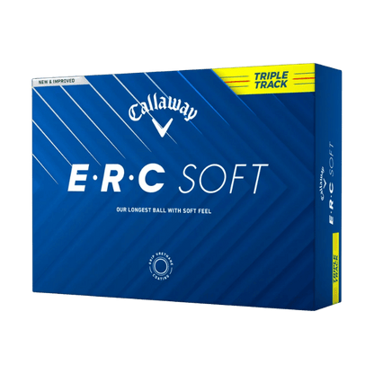 BALLES CALLAWAY - ERC SOFT TRIPLE TRACK YELLOW - Golf Passion