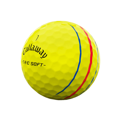 BALLES CALLAWAY - ERC SOFT TRIPLE TRACK YELLOW - Golf Passion