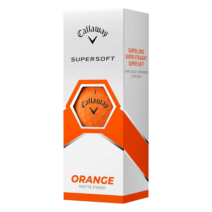 BALLES CALLAWAY - SUPERSOFT ORANGE - Callaway - Golf Passion