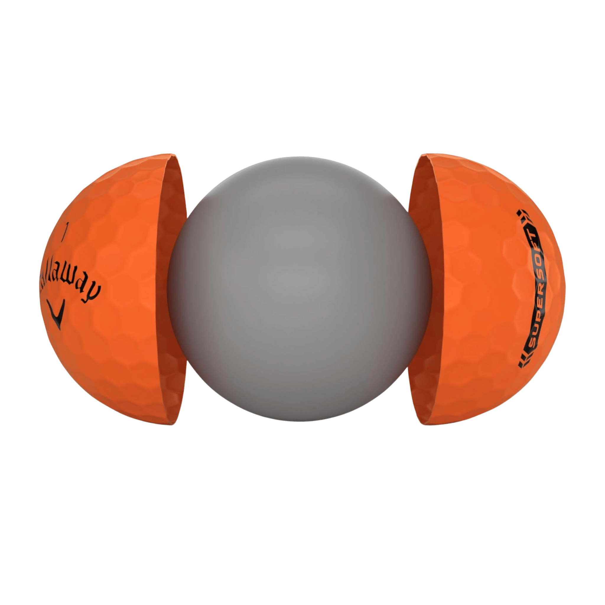 BALLES CALLAWAY - SUPERSOFT ORANGE - Callaway - Golf Passion