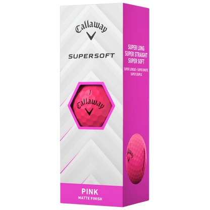 BALLES CALLAWAY - SUPERSOFT PINK - Callaway - Golf Passion