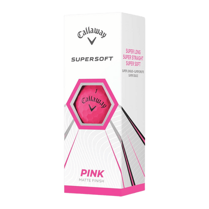 BALLES CALLAWAY - SUPERSOFT PINK - Callaway - Golf Passion