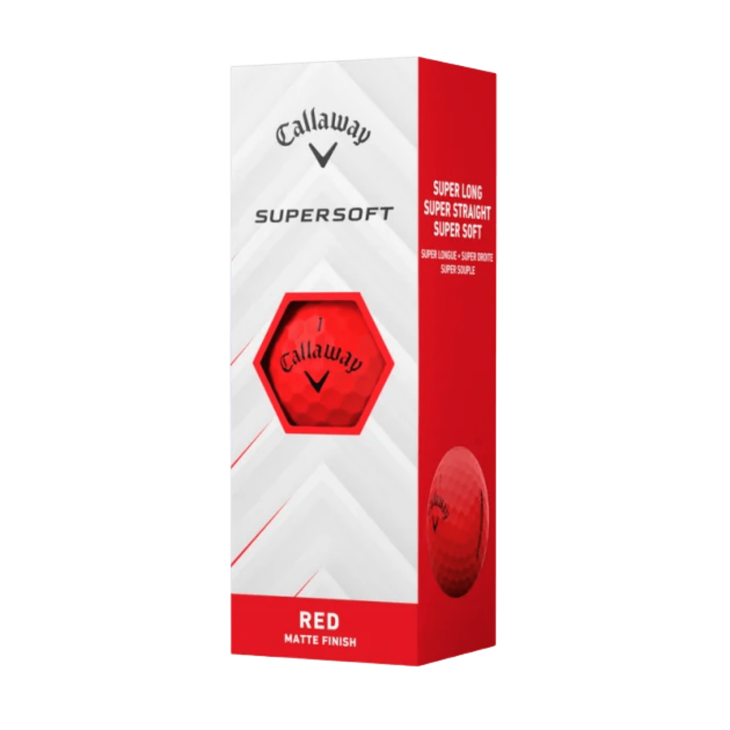 BALLES CALLAWAY - SUPERSOFT RED - Callaway - Golf Passion