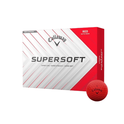 BALLES CALLAWAY - SUPERSOFT RED - Callaway - Golf Passion