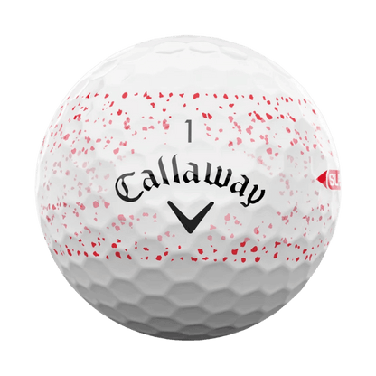 BALLES CALLAWAY - SUPERSOFT RED SPLATTER - Golf Passion