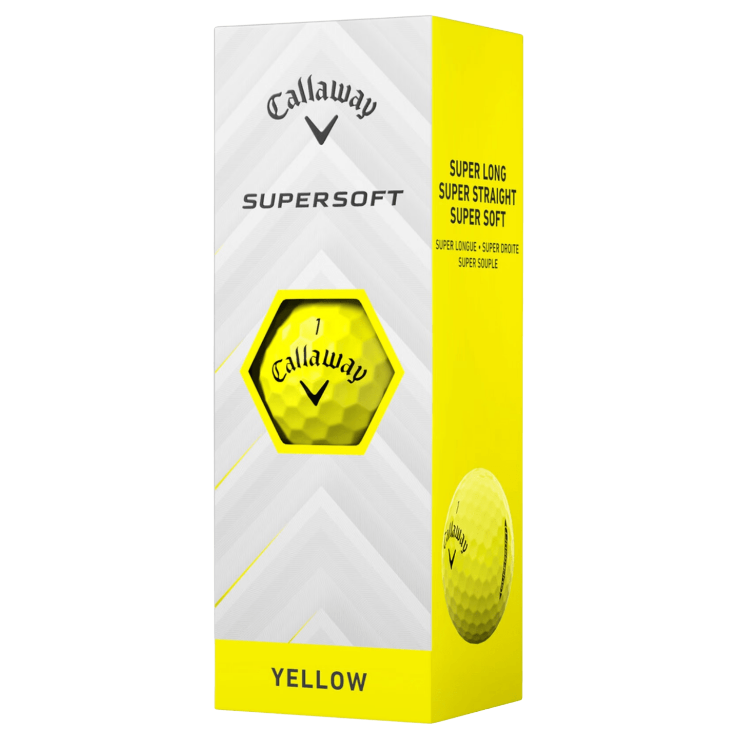 BALLES CALLAWAY - SUPERSOFT YELLOW - Callaway - Golf Passion
