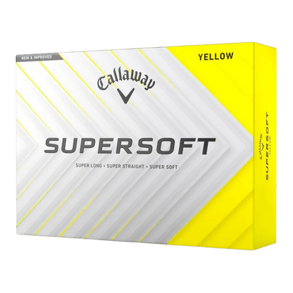 BALLES CALLAWAY - SUPERSOFT YELLOW - Callaway - Golf Passion