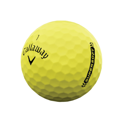 BALLES CALLAWAY - SUPERSOFT YELLOW - Golf Passion
