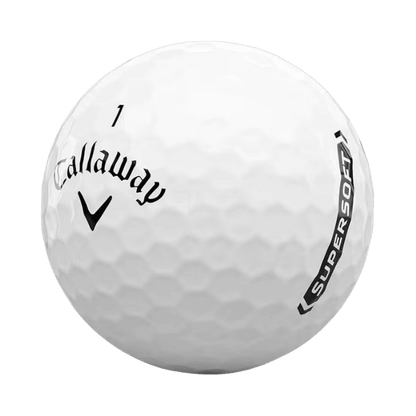 BALLES DE GOLF CALLAWAY - SUPERSOFT EUROGOLF WHITE - Callaway - Golf Passion