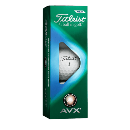 BALLES DE GOLF TITLEIST - AVX WHITE - Titleist - Golf Passion