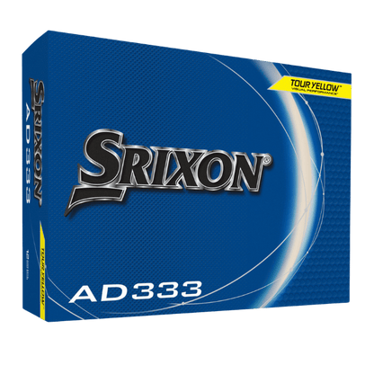 BALLES SRIXON - AD333 - 11 JAUNE - Golf Passion